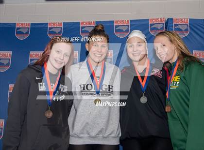 Thumbnail 2 in NCHSAA 4A Swimming Championship photogallery.