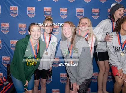 Thumbnail 3 in NCHSAA 4A Swimming Championship photogallery.