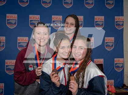 Thumbnail 3 in NCHSAA 4A Swimming Championship photogallery.