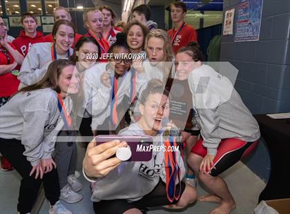 Thumbnail 3 in NCHSAA 4A Swimming Championship photogallery.