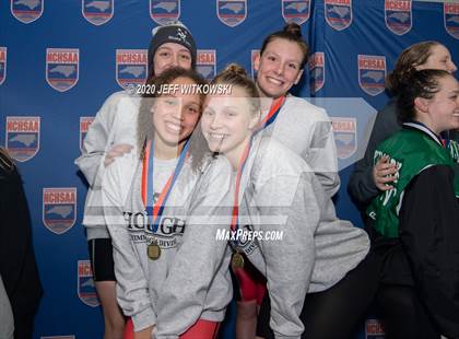 Thumbnail 1 in NCHSAA 4A Swimming Championship photogallery.