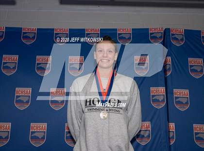 Thumbnail 1 in NCHSAA 4A Swimming Championship photogallery.