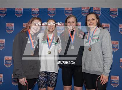 Thumbnail 3 in NCHSAA 4A Swimming Championship photogallery.
