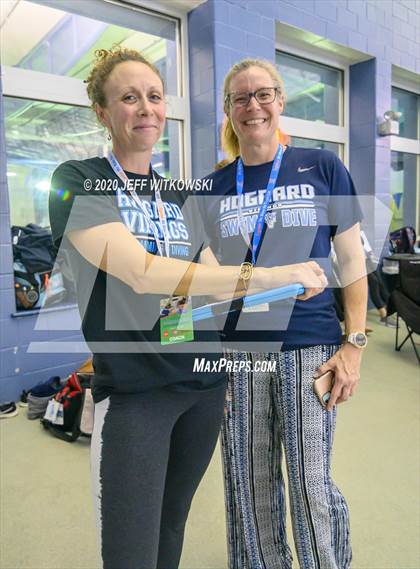 Thumbnail 2 in NCHSAA 4A Swimming Championship photogallery.