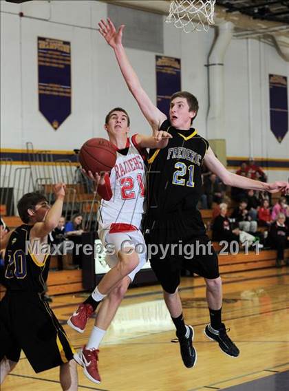 Thumbnail 3 in Frederic vs Bruce (Clayton Holiday Tournament) photogallery.