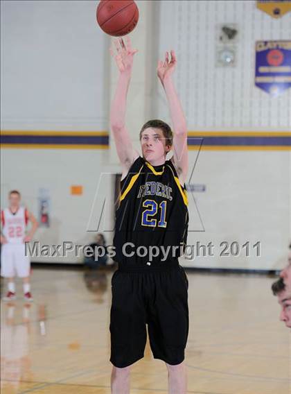 Thumbnail 1 in Frederic vs Bruce (Clayton Holiday Tournament) photogallery.