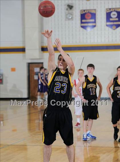 Thumbnail 3 in Frederic vs Bruce (Clayton Holiday Tournament) photogallery.