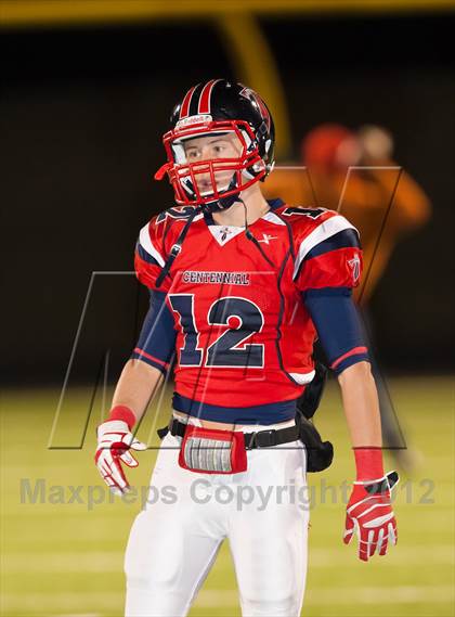 Thumbnail 1 in Centennial vs. West Mesquite (UIL 4A Division 1 Bi-District Playoff) photogallery.