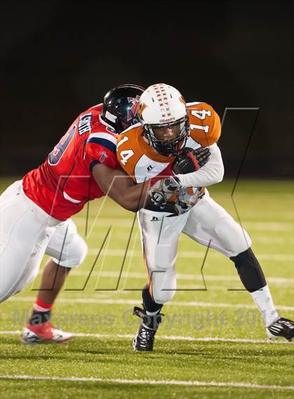 Thumbnail 3 in Centennial vs. West Mesquite (UIL 4A Division 1 Bi-District Playoff) photogallery.