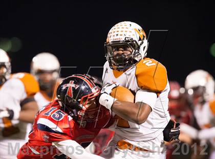 Thumbnail 2 in Centennial vs. West Mesquite (UIL 4A Division 1 Bi-District Playoff) photogallery.