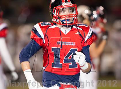 Thumbnail 1 in Centennial vs. West Mesquite (UIL 4A Division 1 Bi-District Playoff) photogallery.