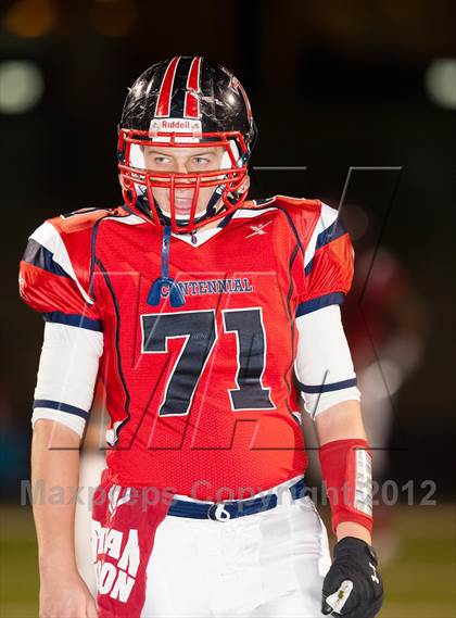 Thumbnail 2 in Centennial vs. West Mesquite (UIL 4A Division 1 Bi-District Playoff) photogallery.