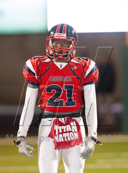 Thumbnail 1 in Centennial vs. West Mesquite (UIL 4A Division 1 Bi-District Playoff) photogallery.