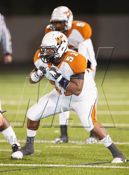 Thumbnail 2 in Centennial vs. West Mesquite (UIL 4A Division 1 Bi-District Playoff) photogallery.