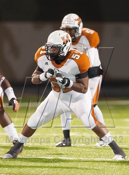 Thumbnail 2 in Centennial vs. West Mesquite (UIL 4A Division 1 Bi-District Playoff) photogallery.