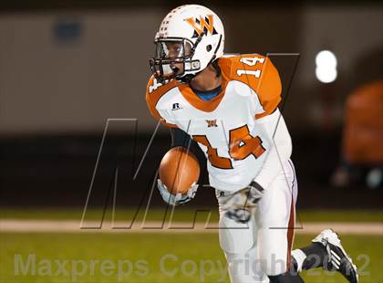 Thumbnail 3 in Centennial vs. West Mesquite (UIL 4A Division 1 Bi-District Playoff) photogallery.