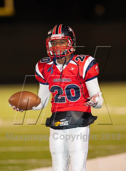 Thumbnail 1 in Centennial vs. West Mesquite (UIL 4A Division 1 Bi-District Playoff) photogallery.
