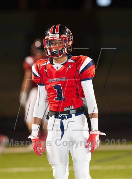 Thumbnail 3 in Centennial vs. West Mesquite (UIL 4A Division 1 Bi-District Playoff) photogallery.