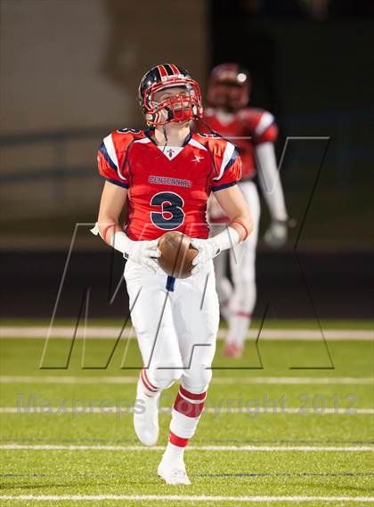 Thumbnail 2 in Centennial vs. West Mesquite (UIL 4A Division 1 Bi-District Playoff) photogallery.