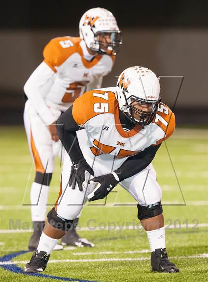 Thumbnail 2 in Centennial vs. West Mesquite (UIL 4A Division 1 Bi-District Playoff) photogallery.