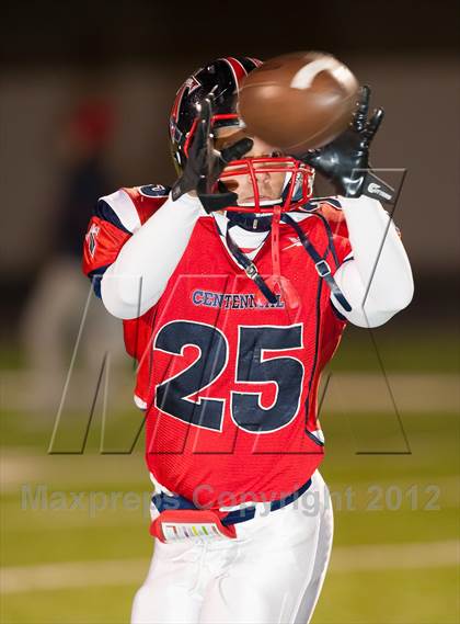 Thumbnail 3 in Centennial vs. West Mesquite (UIL 4A Division 1 Bi-District Playoff) photogallery.