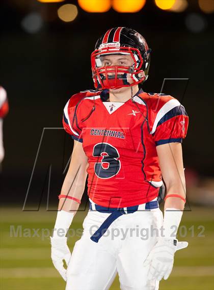 Thumbnail 3 in Centennial vs. West Mesquite (UIL 4A Division 1 Bi-District Playoff) photogallery.
