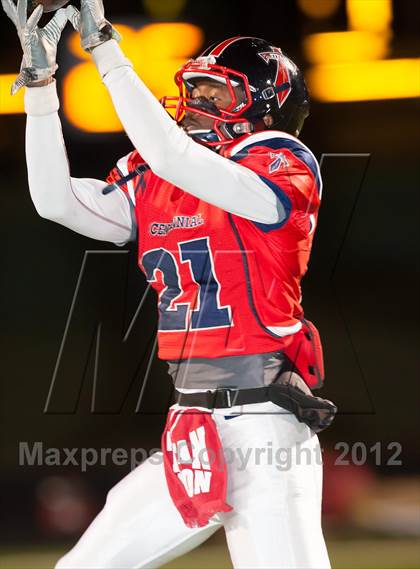 Thumbnail 1 in Centennial vs. West Mesquite (UIL 4A Division 1 Bi-District Playoff) photogallery.