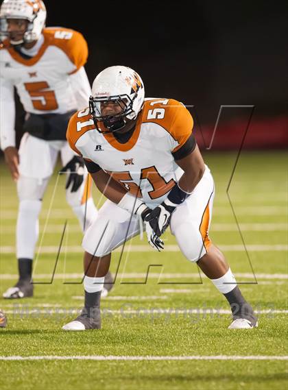 Thumbnail 2 in Centennial vs. West Mesquite (UIL 4A Division 1 Bi-District Playoff) photogallery.