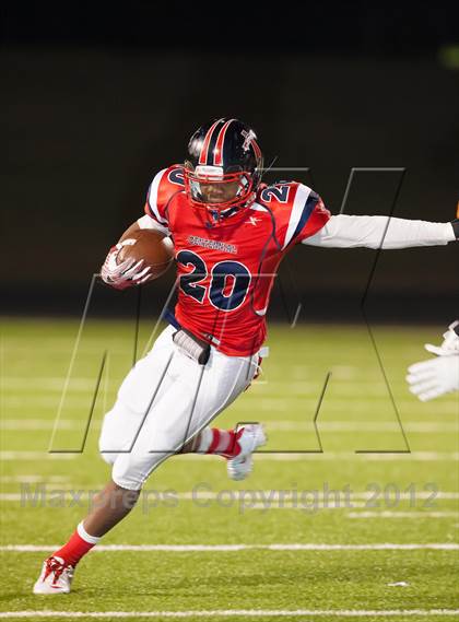 Thumbnail 3 in Centennial vs. West Mesquite (UIL 4A Division 1 Bi-District Playoff) photogallery.