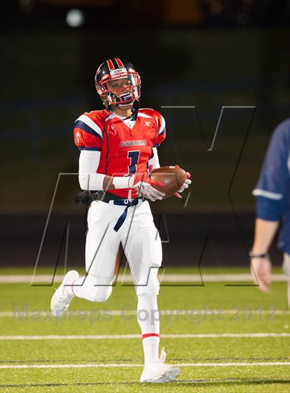 Thumbnail 1 in Centennial vs. West Mesquite (UIL 4A Division 1 Bi-District Playoff) photogallery.