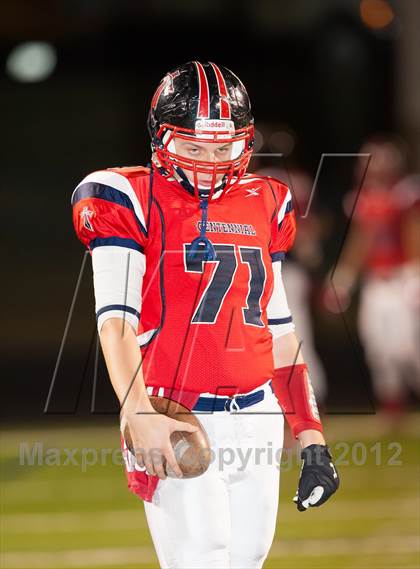 Thumbnail 3 in Centennial vs. West Mesquite (UIL 4A Division 1 Bi-District Playoff) photogallery.