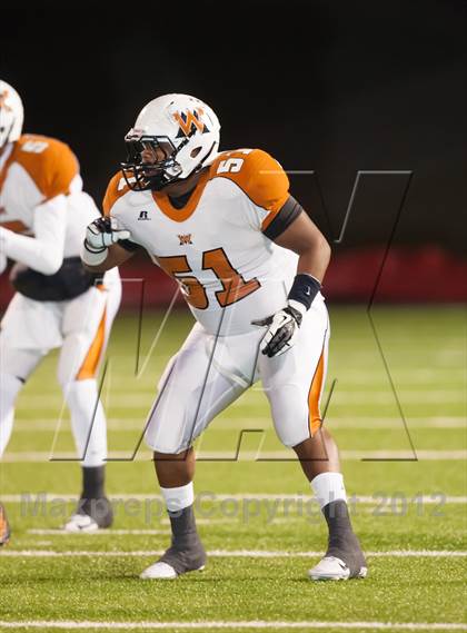 Thumbnail 3 in Centennial vs. West Mesquite (UIL 4A Division 1 Bi-District Playoff) photogallery.