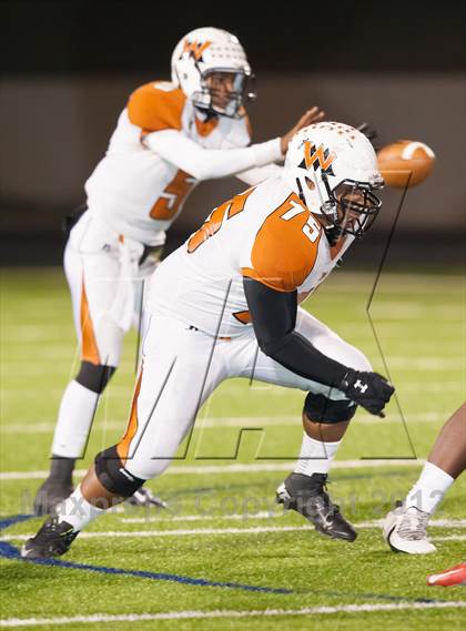 Thumbnail 3 in Centennial vs. West Mesquite (UIL 4A Division 1 Bi-District Playoff) photogallery.