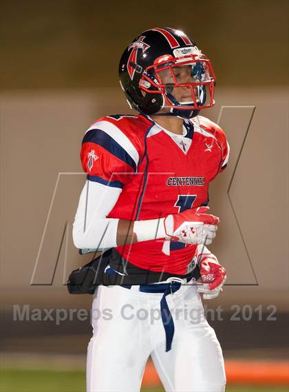Thumbnail 1 in Centennial vs. West Mesquite (UIL 4A Division 1 Bi-District Playoff) photogallery.