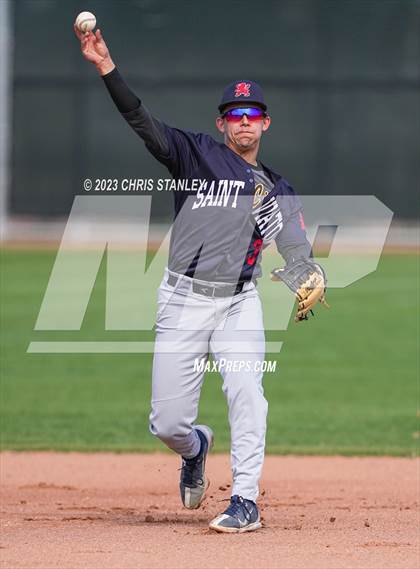 Thumbnail 2 in Lowell vs. Saint Viator(Coach Bob Tournament) photogallery.