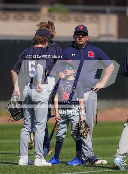 Thumbnail 2 in Lowell vs. Saint Viator(Coach Bob Tournament) photogallery.