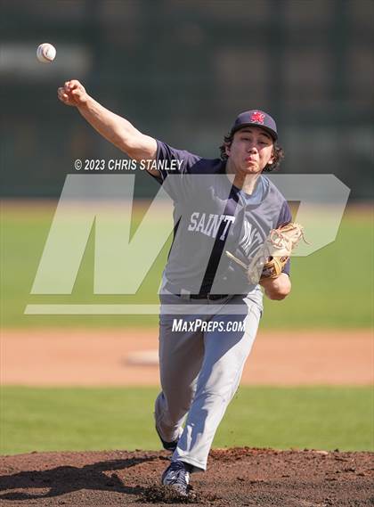 Thumbnail 2 in Lowell vs. Saint Viator(Coach Bob Tournament) photogallery.