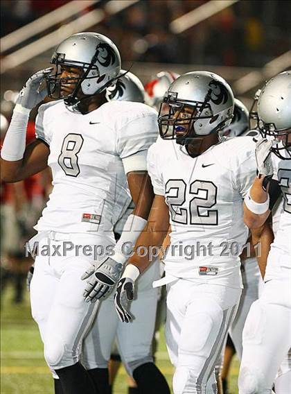 Thumbnail 3 in Guyer @ Marcus ( 5A Division 2 Region 1 Bi-District Playoffs ) photogallery.
