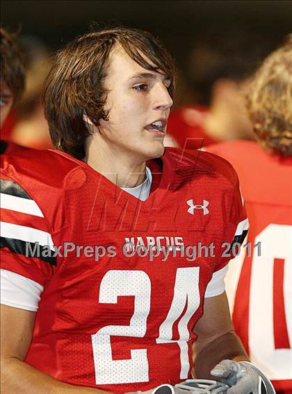 Thumbnail 3 in Guyer @ Marcus ( 5A Division 2 Region 1 Bi-District Playoffs ) photogallery.