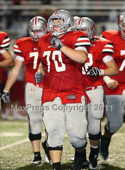 Thumbnail 3 in Guyer @ Marcus ( 5A Division 2 Region 1 Bi-District Playoffs ) photogallery.