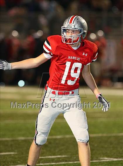 Thumbnail 2 in Guyer @ Marcus ( 5A Division 2 Region 1 Bi-District Playoffs ) photogallery.