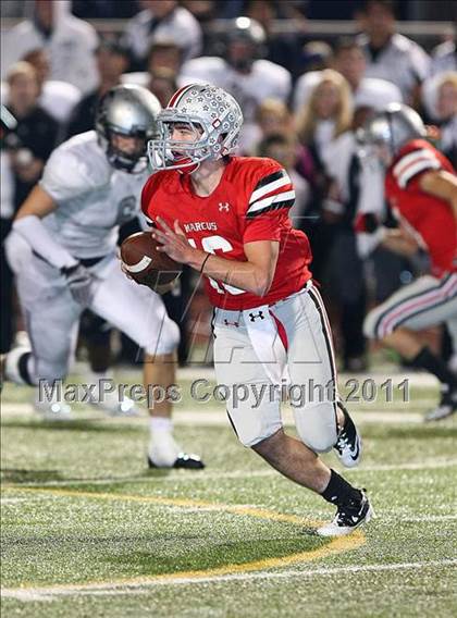 Thumbnail 2 in Guyer @ Marcus ( 5A Division 2 Region 1 Bi-District Playoffs ) photogallery.