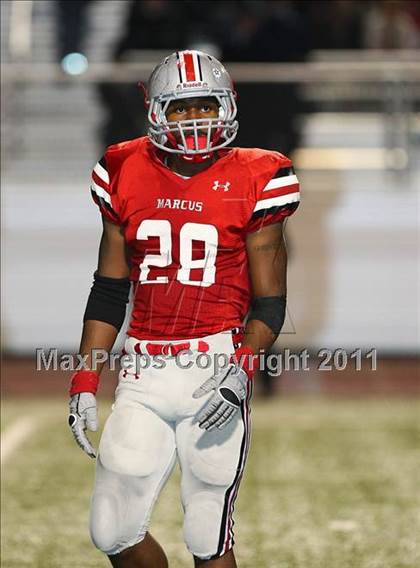 Thumbnail 3 in Guyer @ Marcus ( 5A Division 2 Region 1 Bi-District Playoffs ) photogallery.