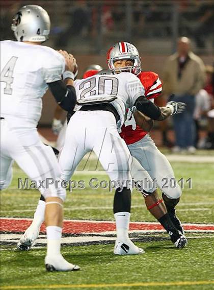 Thumbnail 2 in Guyer @ Marcus ( 5A Division 2 Region 1 Bi-District Playoffs ) photogallery.