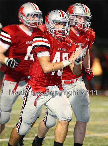 Thumbnail 2 in Guyer @ Marcus ( 5A Division 2 Region 1 Bi-District Playoffs ) photogallery.