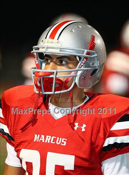 Thumbnail 2 in Guyer @ Marcus ( 5A Division 2 Region 1 Bi-District Playoffs ) photogallery.