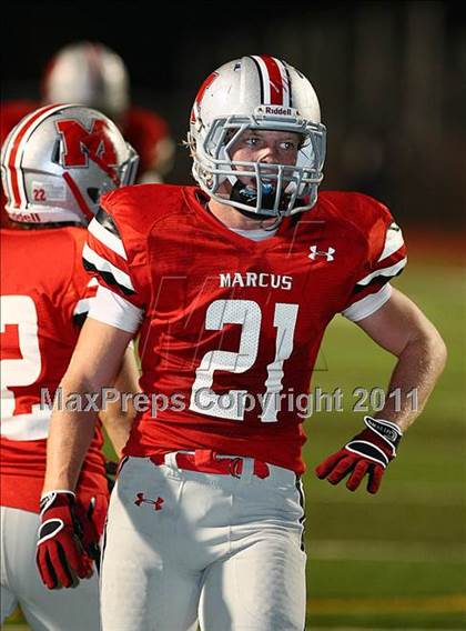 Thumbnail 3 in Guyer @ Marcus ( 5A Division 2 Region 1 Bi-District Playoffs ) photogallery.