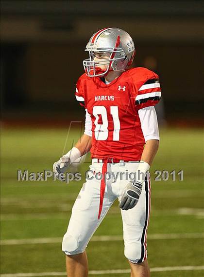 Thumbnail 3 in Guyer @ Marcus ( 5A Division 2 Region 1 Bi-District Playoffs ) photogallery.