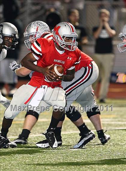 Thumbnail 1 in Guyer @ Marcus ( 5A Division 2 Region 1 Bi-District Playoffs ) photogallery.