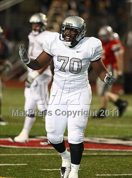 Thumbnail 2 in Guyer @ Marcus ( 5A Division 2 Region 1 Bi-District Playoffs ) photogallery.